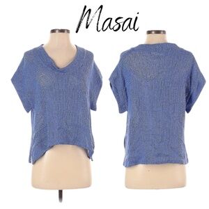 Masai Cornflower Blue Pullover Sweater